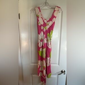 Lily Pulitzer NADJA DRESS PRINTED JERSEY XL NWT